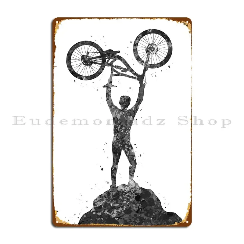 Металлическая табличка для гор – обзор и цена Mountain Biking Europe