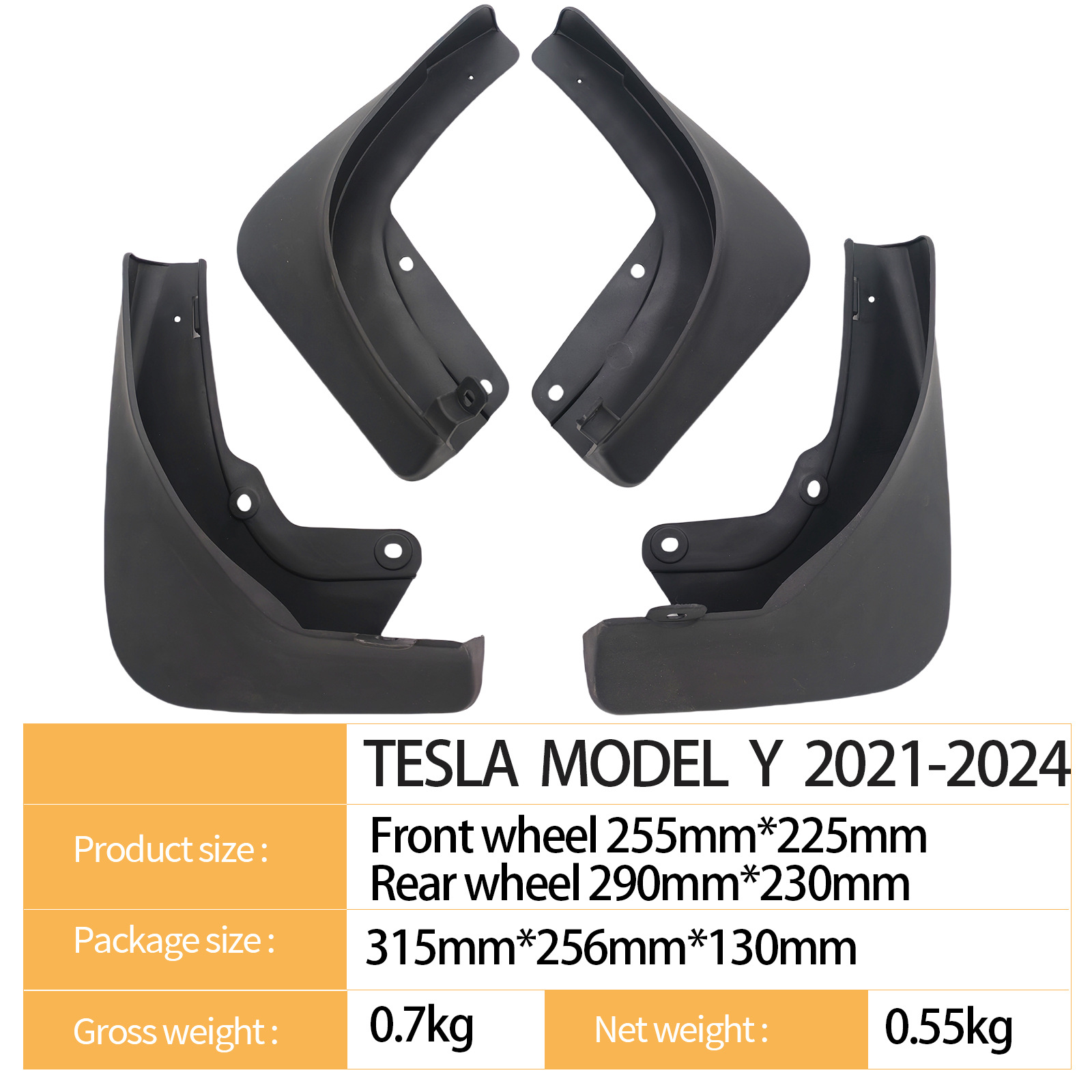 4 шт. брызговиков для Tesla Mo – обзор и цена Tire Insert Foam