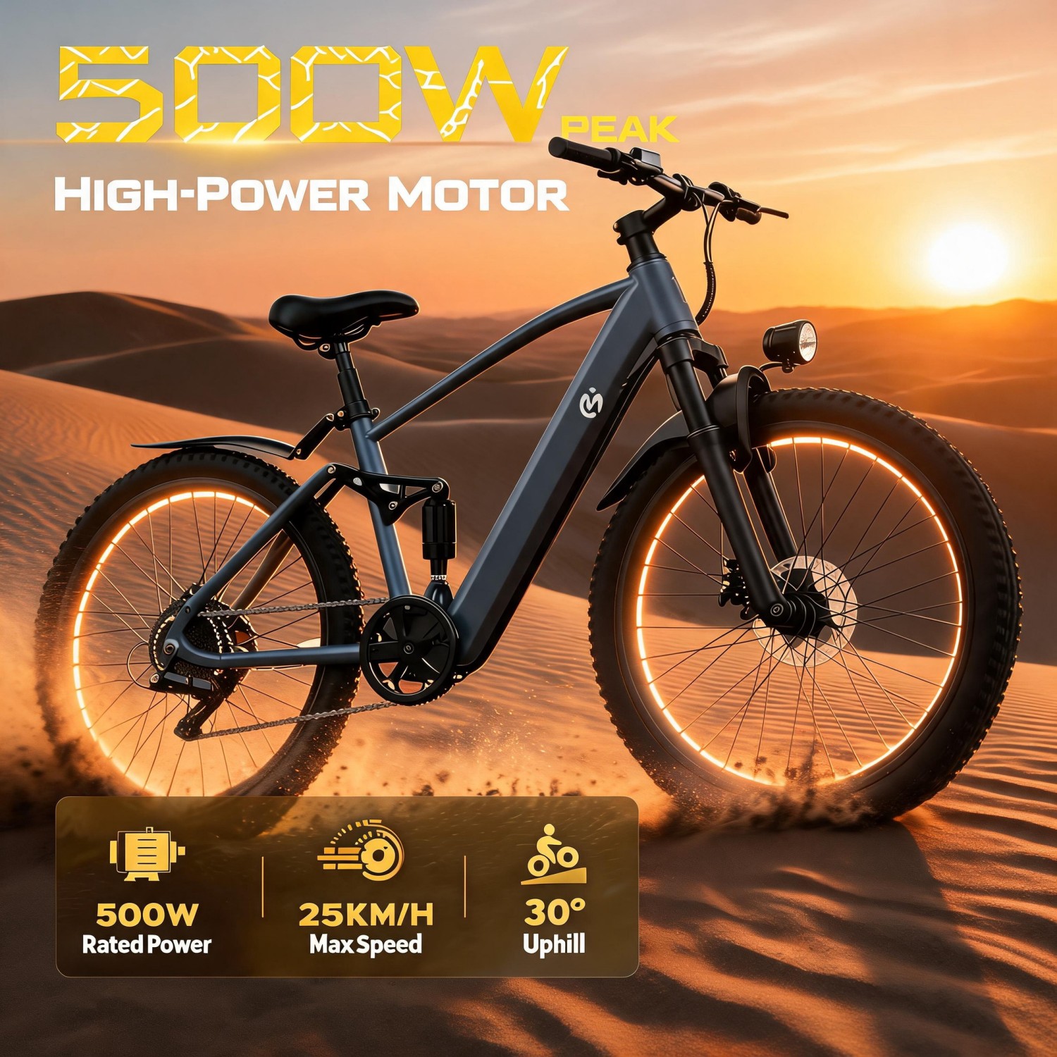 Внедорожный электровелосипед,  – обзор и цена Mountain Biking Kit