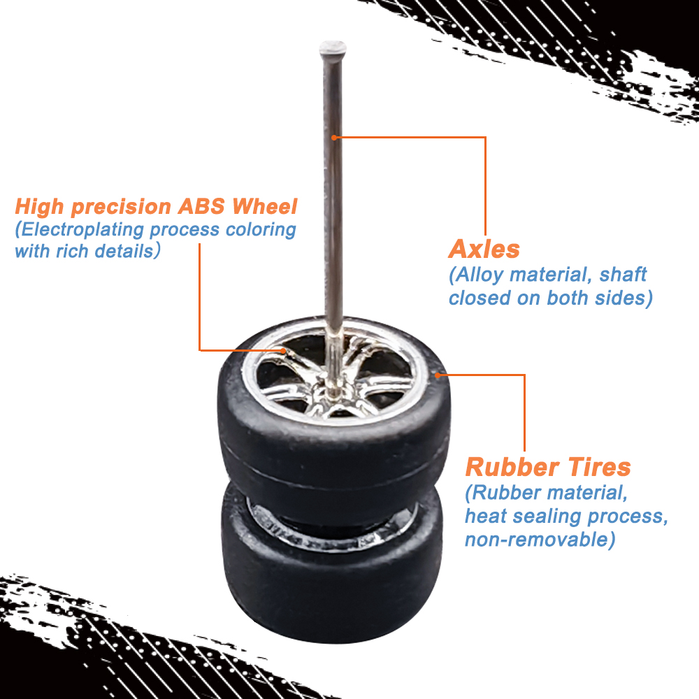 Колеса для моделей 1/64 с 4 сп – обзор и цена Tire Insert Foam