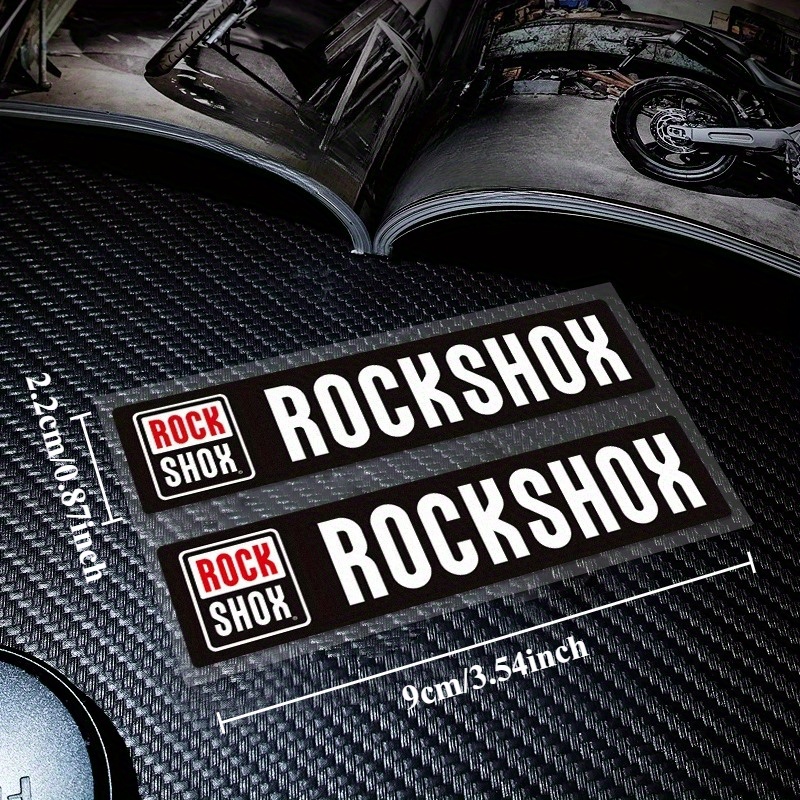 Наклейки Rockshox для велосипе – обзор и цена Mountain Biking Body Armour